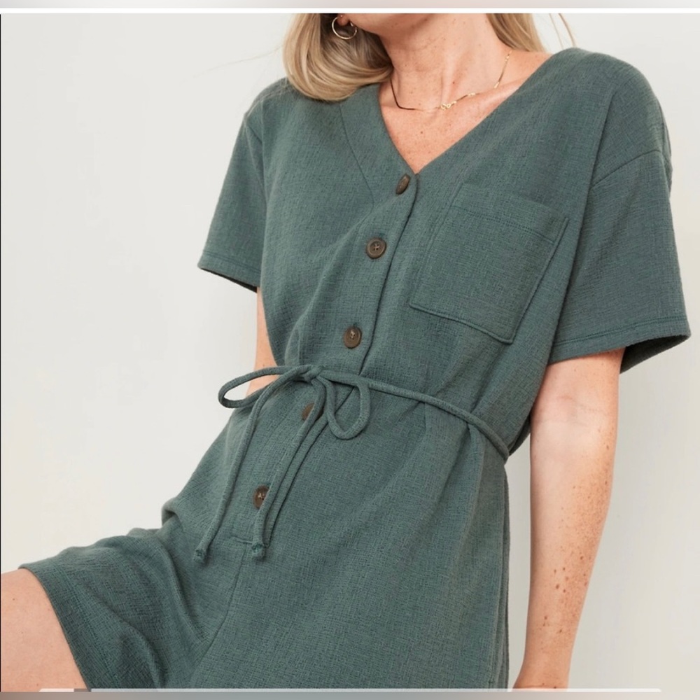 Old navy textured romper